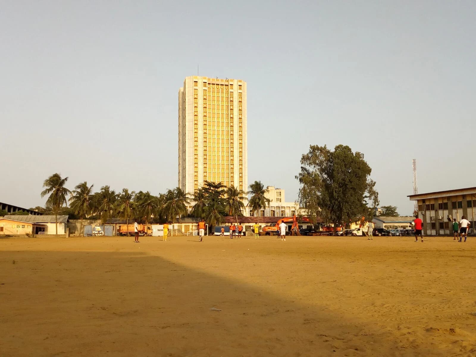 La tour de la BCEAO à Cotonou photographiée en mars 2019