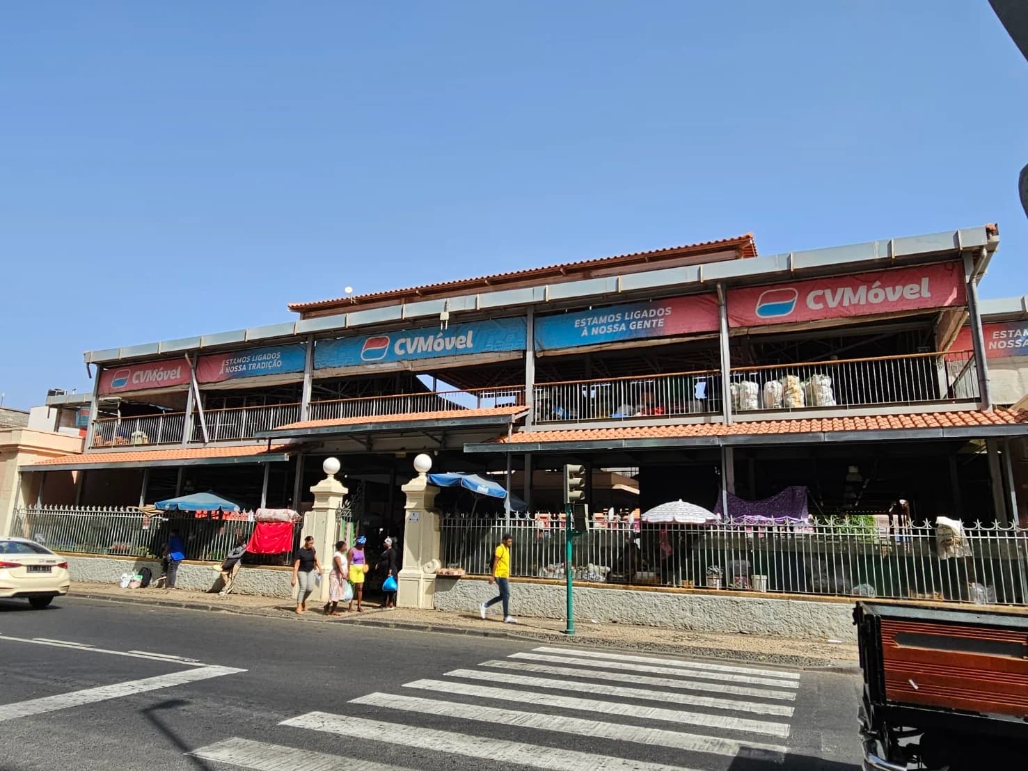 Marché municipal de Praia au Cap-Vert, photo d’archive de février 2025