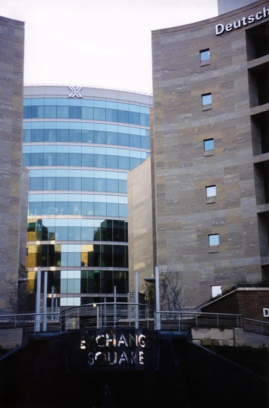 Façade du bâtiment de la Bourse de Johannesburg, photographie d’archive de 2007
