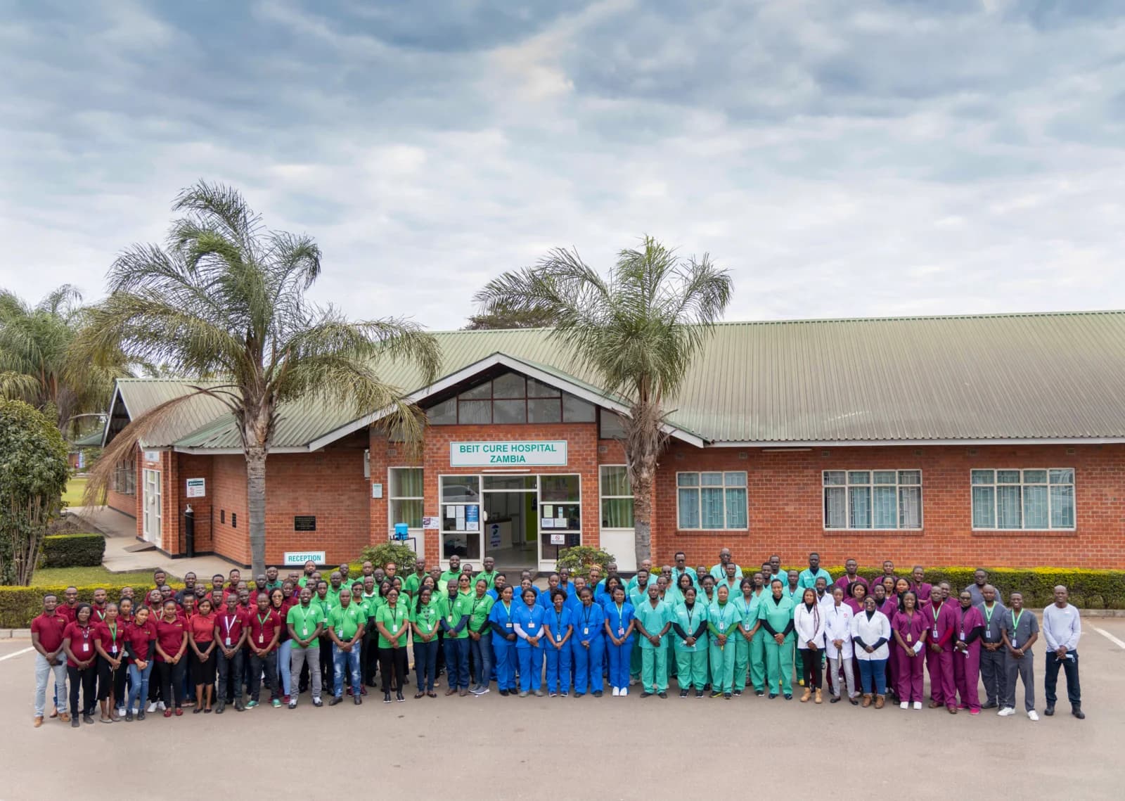 Personnel du Beit CURE Children’s Hospital en Zambie