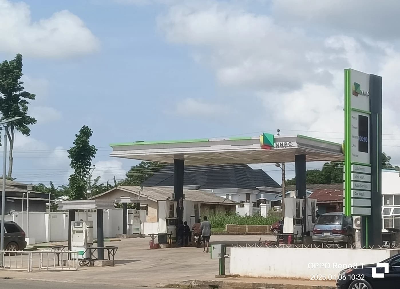 Une station-service NNPC à Iragunshi au Nigeria